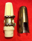 Vintage 1945 Brilhart  brilly  Tonalin 4  Tenor Sax Mpc w brass Cap   Lig - Nice