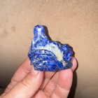 Blue Stone Carved Figurine Sculpture - Hand Carving Mini Stone Figurine