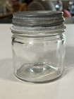 1906-1909 Rare Root 1 2 Pint Clear Mason Canning Jar In Excellent Condition