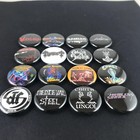 Classic Heavy Metal 1  Button Pin Set  2 Nwobhm Raven Warlord Tyrant Exciter