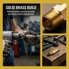 10 Pcs Brass 1 4 Inch Npt Male Industrial Quick Connect Air Hose Fittings  M-sty