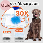 Dog Diaper Liners For Male And Female Dogs 100ct   Super Absorbent Disposable Do