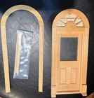 Houseworks 1 12 Palladian Door  6015 New In Box Includes Extra Window Spokes