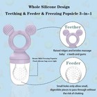Haobaobei Baby Fruit Feeder  Frozen Teething Toys For Babies  Teether Pacifie   