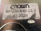 Crown Forklift Pallet Jack Double Dual Caster Wheel 847350-640-12-3 41-2024