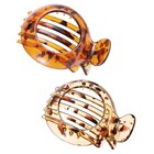 2pcs Non Slip Flat Hair Claw Small Hair Clip For Thin Hair Clamps For Women   Gi