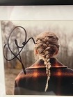 Taylor Swift Evermore Signed Cd Framed Display   Original Case   Store Confetti