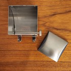 Stainless Steel Toothpick Dispenser 3 25 l X 3 5 w X 3 5 h