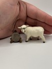 Vintage Hagen Renaker Sheep Lamb Porcelain Miniature Figurine Trinket    