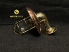 Vintage Brass   Copper Bulkhead Wall Light Fixture   Nautical Scone