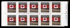 Canada Stamps     Booklet Pane Of 10     Flag Over Field  1359a  bk153ab      Mnh