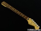 Used 2008 Fender Mim Standard Stratocaster Strat Neck   Tuners  Parts Rosewood