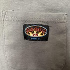 Rasco Fr Shirt Mens Large Gray Long Sleeve Henley Flame Resistant Workwear Top