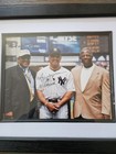 Willie Mays signed   Hank Aaron  And Reggie  Jackson signed  Framed 8x10 Photo