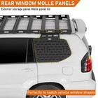 Fit 2003-2009 Lexus Gx470 Pair Steel Rear Window Exterior Storage Molle Panel