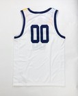 Nike State Dri-fit Elite Bounce Basketball Jersey Men s Large White Blue Dn5278