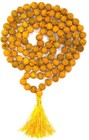 Haldi Mala Baglamukhi Mala Turmeric  haldi  Mala 108 1 Beads Turmeric Rosary