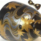 Tsuzumi Makie Small Drum Japanese Musical Instrument 25 5cm Lacquer Collectible