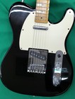 Fender 1984 Telecaster Black Electric Guitar W gig Bag Shipping From Japan