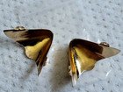 New Western Cowboy Boot Toe Tip Cap Engraved Gold Tone Set   Pair