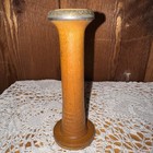 Lot 4 Antique Wooden Industrial Spools primitive decor thread Spools