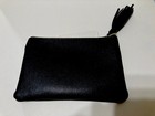  target Fund  Zippered Black Coin  Credit gift Card Pouch W  Tassel  New