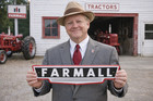 16  Metal Farmall Embossed Tractor Sign