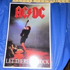 Ac dc Let There Be Rock Poster Approx  11 X 17 In Rock   Pop Music