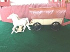 Vintage Marx Giant Fort Apache Playset - 7th Cavalry  Indians  Wagon   Accessori