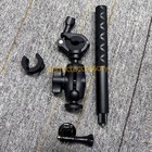 120cm Invisible Extendable Selfie Stick   Motorcycle Mount For Insta360 X3 X4 X5