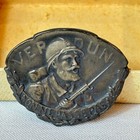 1916 Ww1 Battle Of Verdun Pin In Box W poincare Rally Quote They Shall Not Pass 