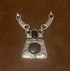 Vtg Lot Ethnic Southwestern Native American Style Jewelry Silver Tone Untested