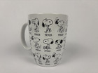 Department 56 4044901 Peanuts Anniversary Porcelain Snoopy Themed Mug 10 Fl Oz