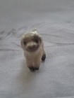Vintage Hagen-renaker Miniature Early Lamb Dark Feet   Face