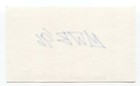 Mitch Brown Signed Index Card Autograph Signature Comic Artist Creator