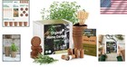 Herb Starter Kit With 5 Organic Seed Varieties - Spice Up Your Meals Indoors