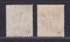 Cyprus Scott 12-13 Used 1881 1pi 2pi Victoria Crown Cc Watermark Scv  75