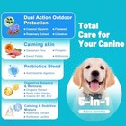100  Natural Flea And Tick Prevention Chewable Pills For All Dogs  Made In Usa