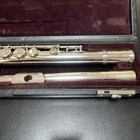 Yamaha Yfl-514 Flute Silver 925 E Mechanism Used With Hard Case Soft Case