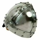 Medieval Norman Helmet Viking Armor     18 Gauge Steel   Larp  Cosplay  Reenactmen