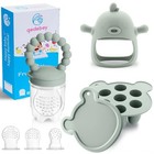3-in-1 Baby Food   Fruit Feeder Set     Breastmilk Popsicle Mold With Freezer T   
