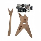 Diy Electric Guitar Kit Dimebag Ml Style Mahogany Body Rosewood Fretboard