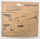 Vintage 1975 Mattel Edison Crackfire Counterspy Cap Gun Toy Automatic Pistol Nos