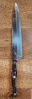 Cutco Classic Chef Knife No  1725 Brown W  Orange Swirl Handle 9  Blade