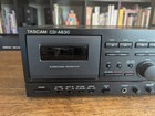 Tascam Cd-a630 Cassette Tape Player   3 Cd Changer Fully Tested W  Remote  read 