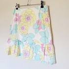 Tibi Floral Y2k Cotton Skirt