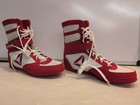 Mens Reebok Boxing Boot Buck Cn4739 Red Canvas Lace Up Athletic Size 11 1 2 Shoe
