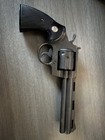   non-firing   Denix Replica Colt Python 6-inch Barrel Model  black black Grips 