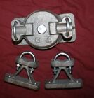 Hit   Miss Gas Flywheel Engine Cart Bolster Front Rear Wheels Truck Axle Kit