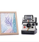 Vintage Polaroid Onestep Rainbow Land Camera   Classic Instant Film Camera  